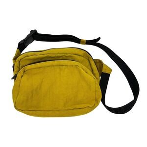 BAGGU Fanny Pack Sour Nylon Crossbody Hip Bag Belt Bag Yellow